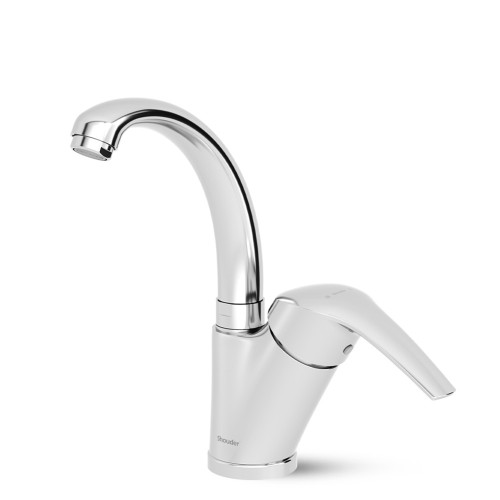 شیر روشویی شودر مدل پاریس کروم